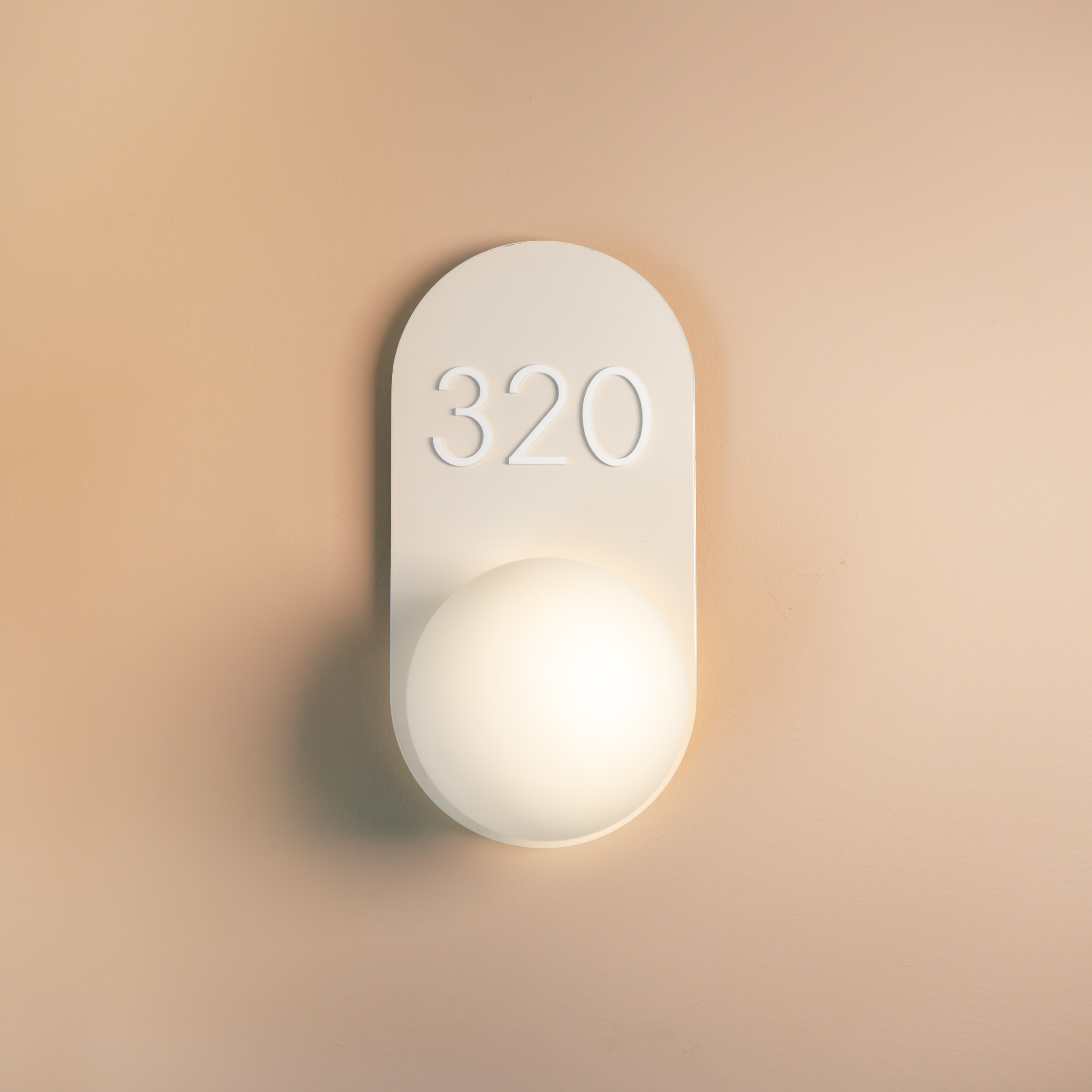 Arch by Luminaire Authentik with numbers