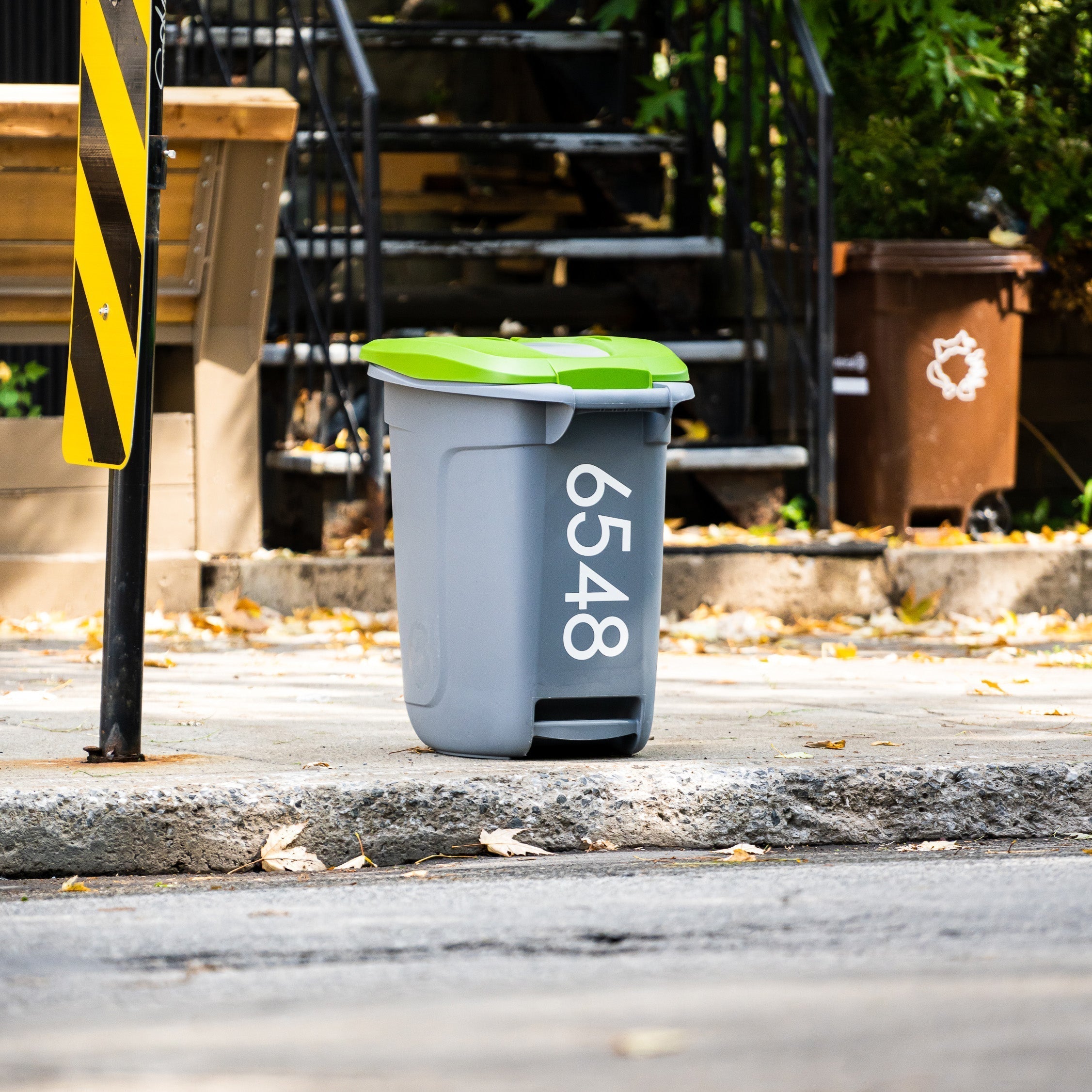 Bin sticker