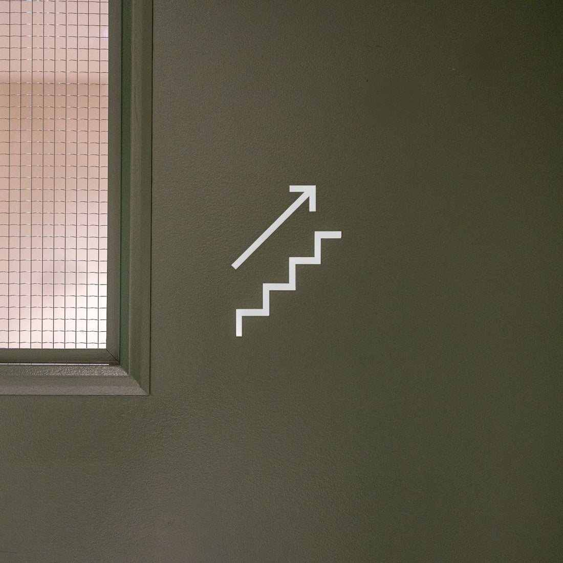Stairs Up Pictogram