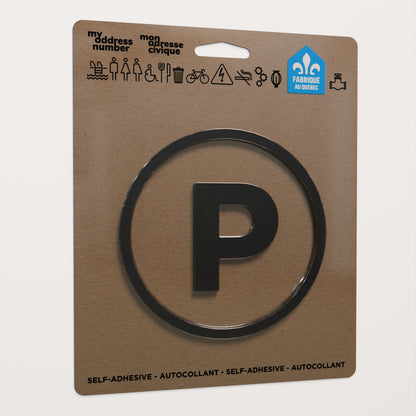 Acrylic adhesive pictograms for indoor signage