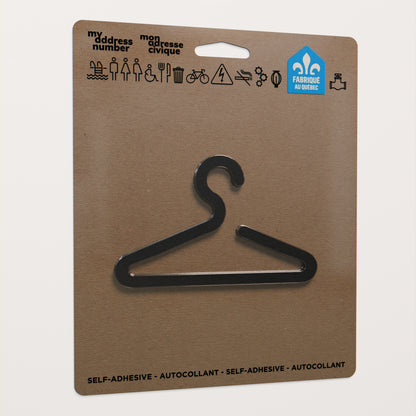 Acrylic adhesive pictograms for indoor signage