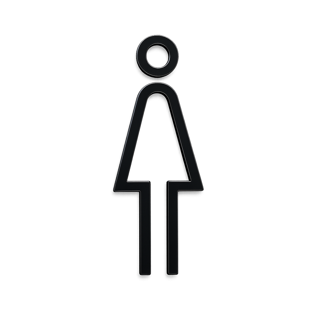 Pictogrammes toilette femme