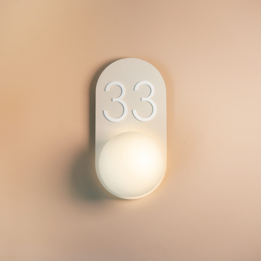 Arch by Luminaire Authentik with numbers