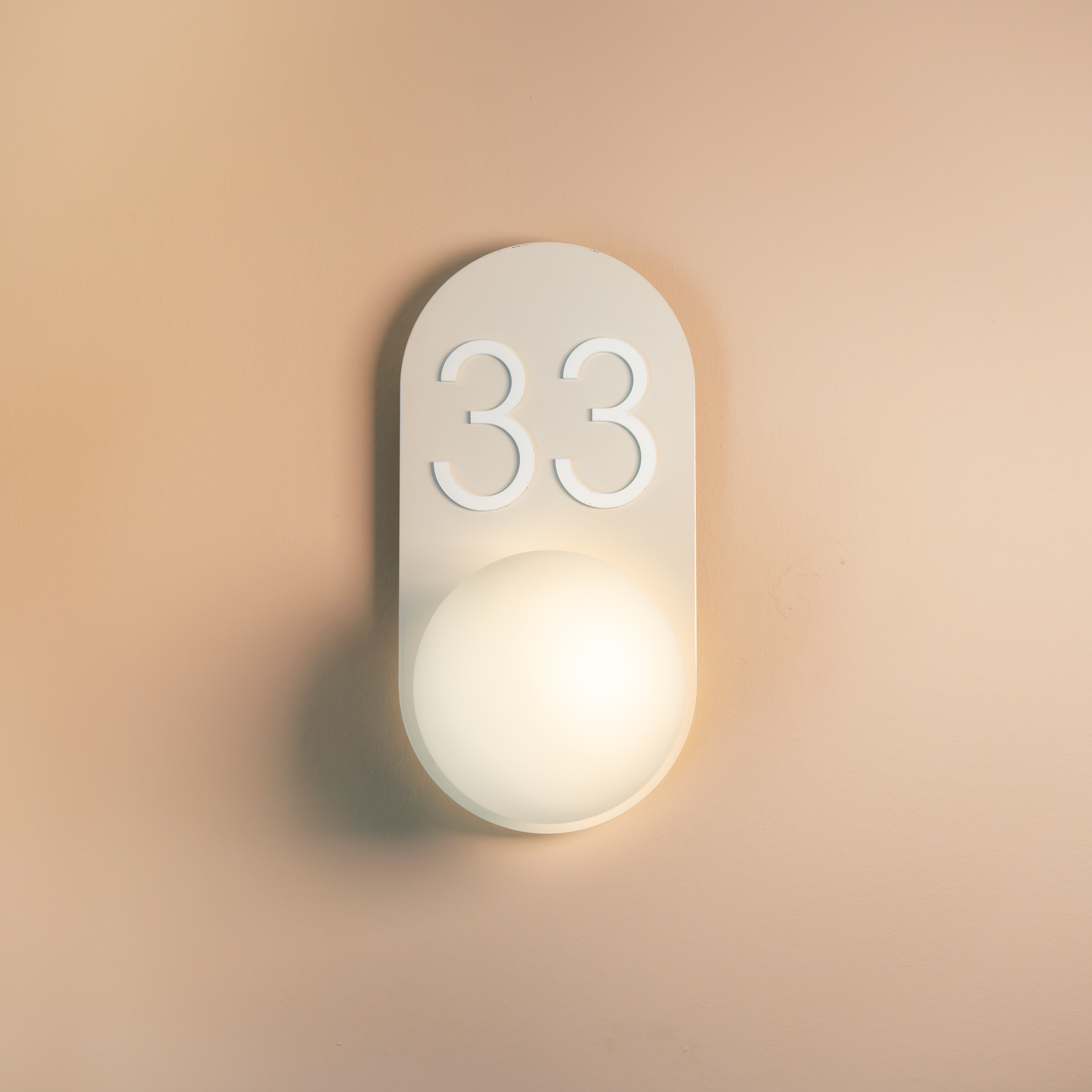 Arch by Luminaire Authentik with numbers