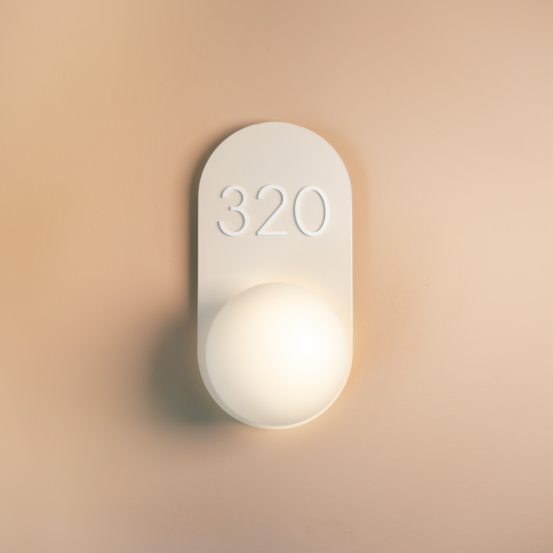 Arch by Luminaire Authentik with numbers