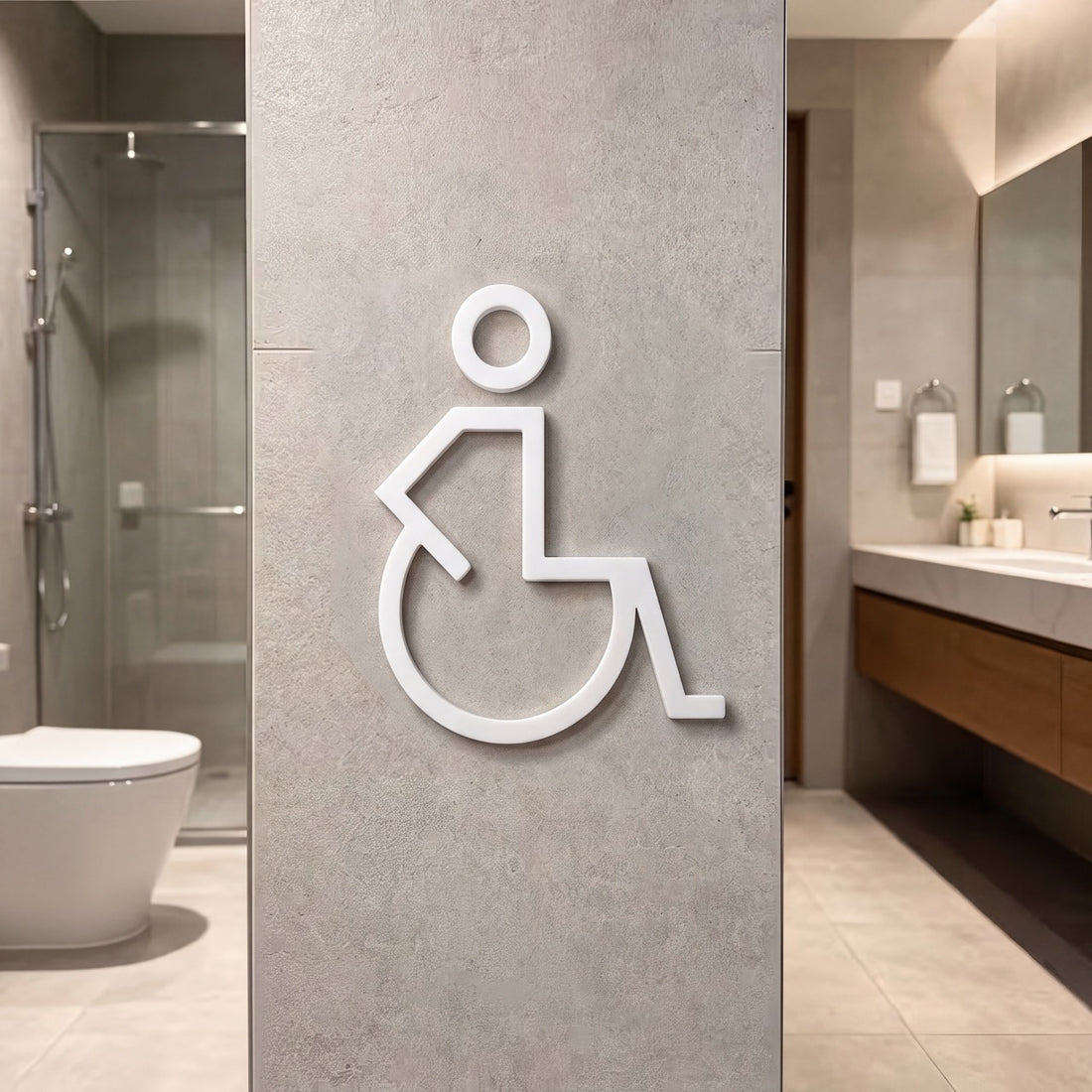 Accessible Restroom Pictogram